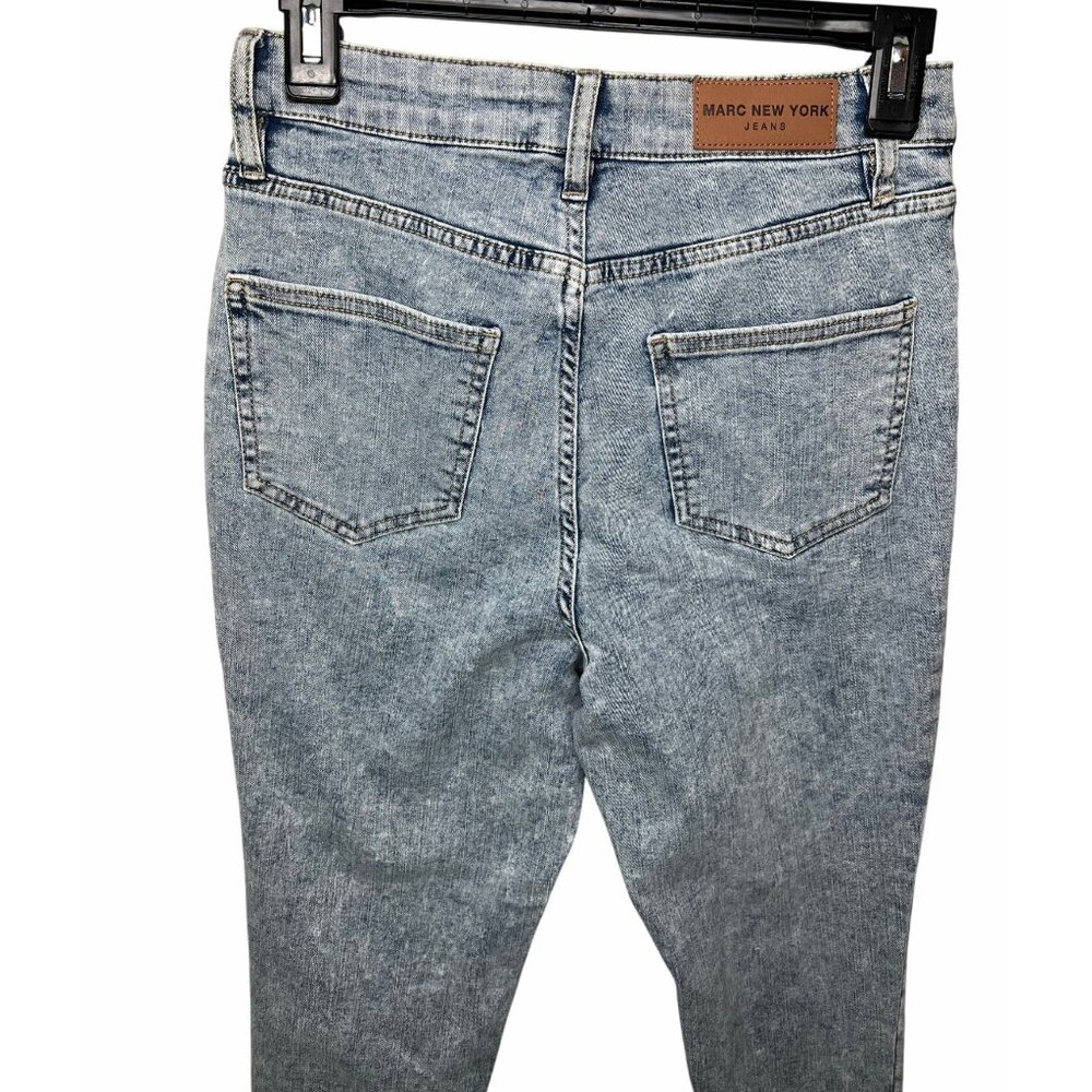 Marc New York Womens Light Wash High-Rise Skinny Jeans Size 4 - Picture 4 of 14